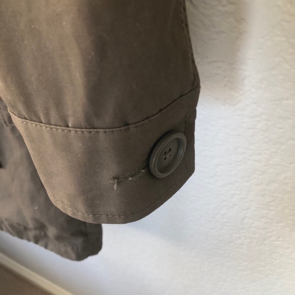 Gap Women's Raincoat Brown sz S - Picture 5 of 8